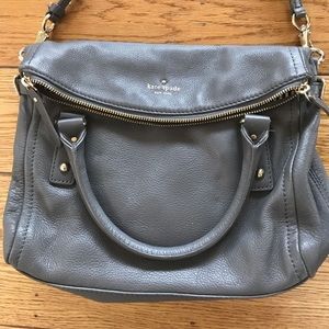 Gray Kate Spade bag